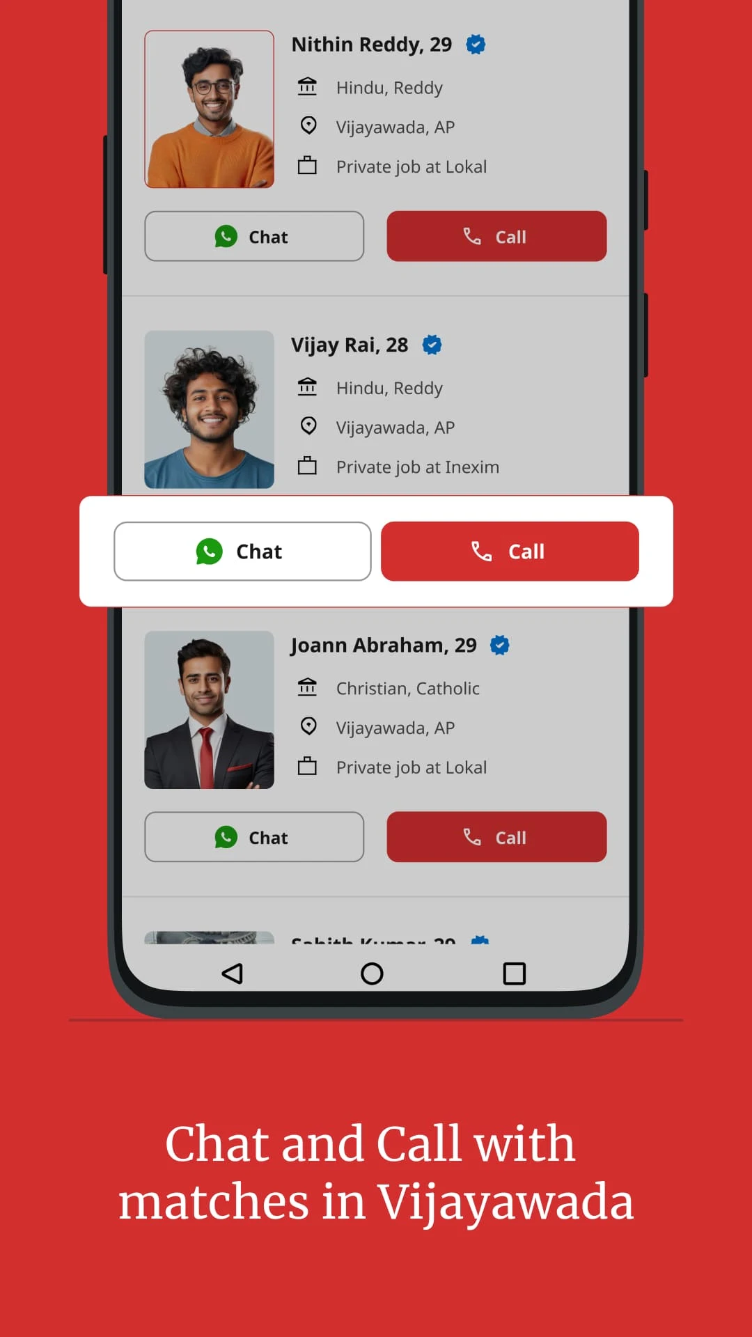 Vijayawada Lokal Matrimony App screenshot